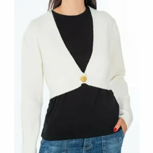 Bolerino maglia maniche sbuffo