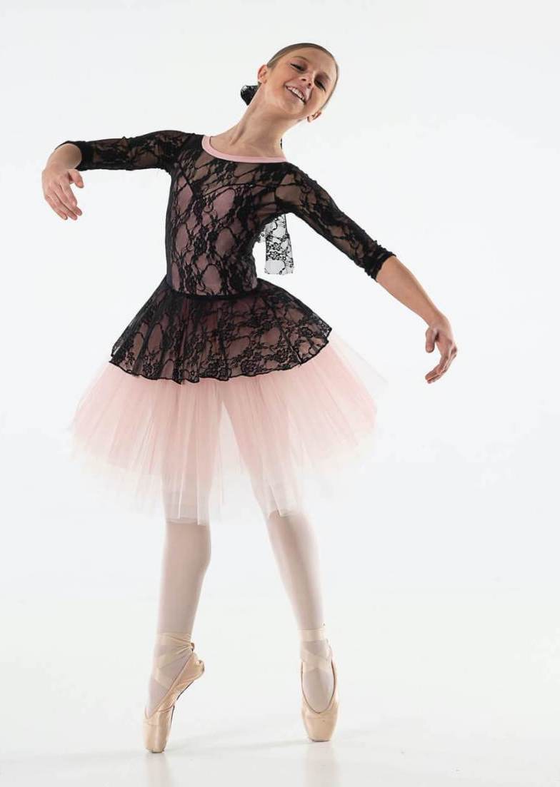 Tutù a scendere con pizzo - immagine 2