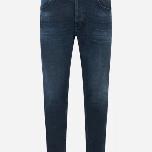 Jeans carrot fit Brighton in denim stretch blu black