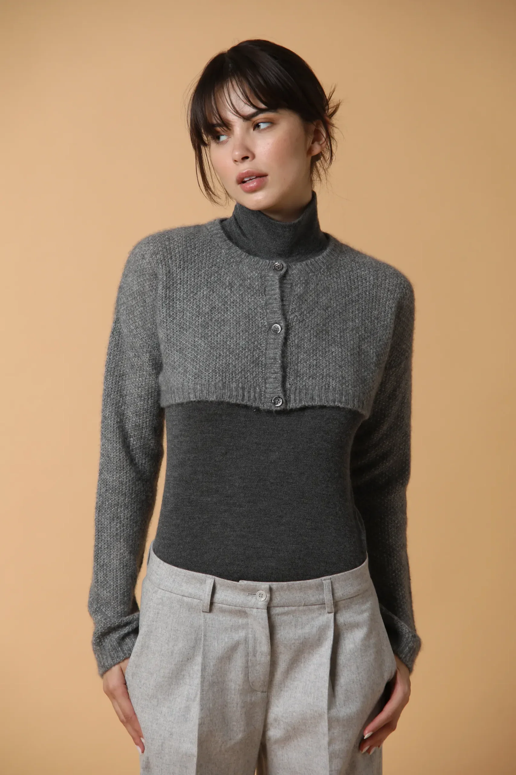 Crop bottoni in grana di riso - immagine 7