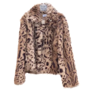 Giacca in Ecopelliccia Animalier