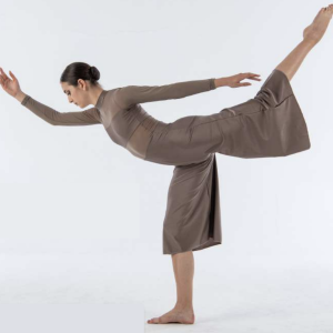 Accademico in lycra e retina