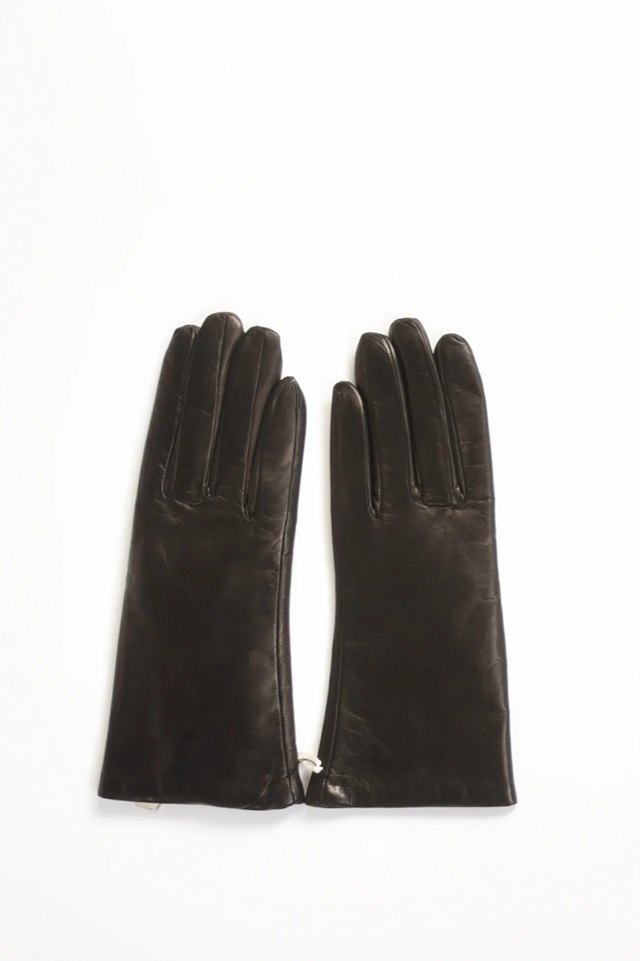 Alpo Guanti In Nappa Nero Donna