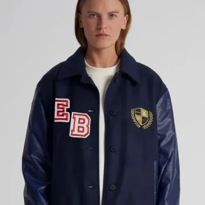 Giacca Varsity - Blu navy