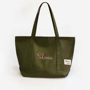 Borsa a Spalla in Tela - Verde Militare