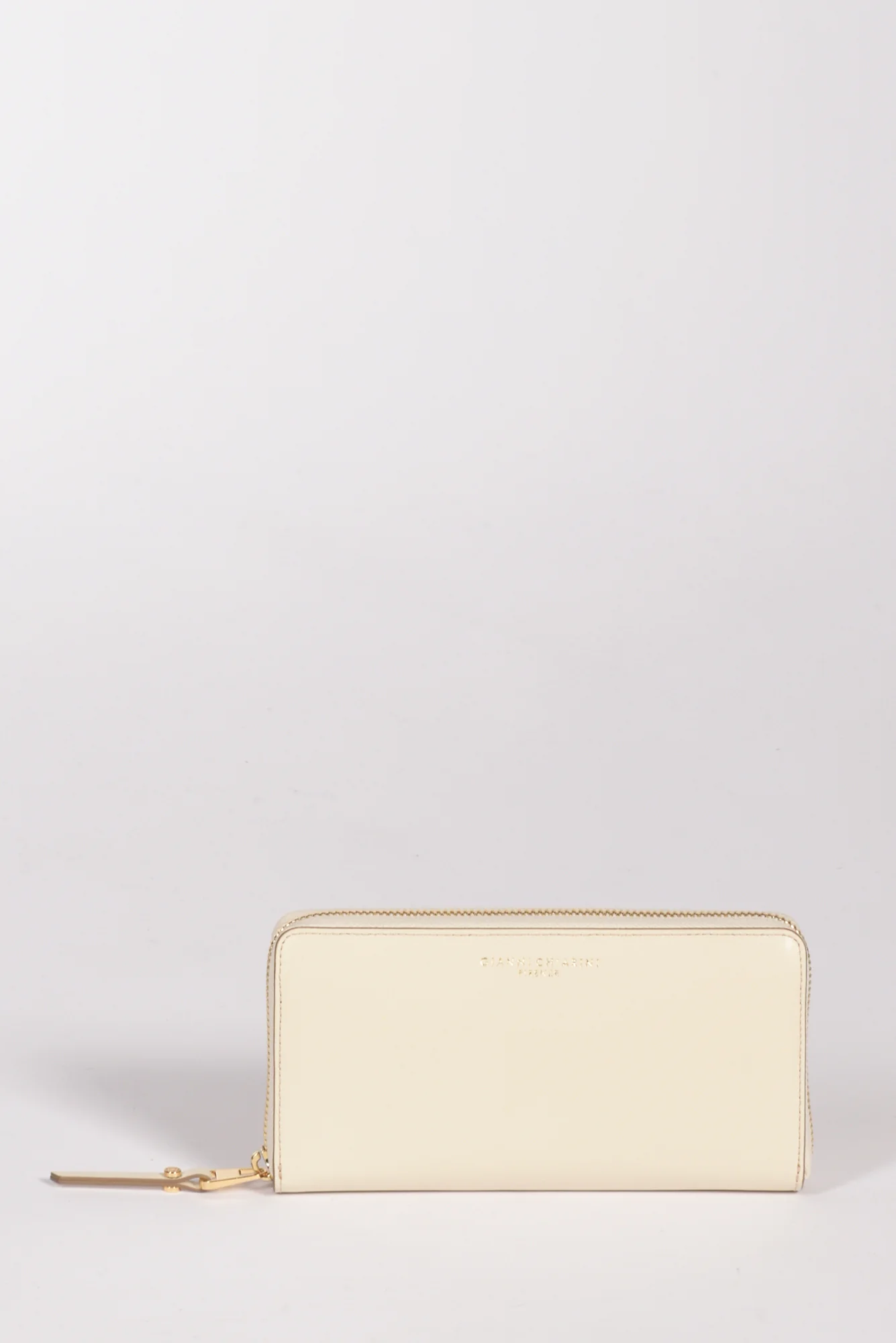 Gianni Chiarini Portafoglio Zip Bianco Naturale Donna - immagine 3