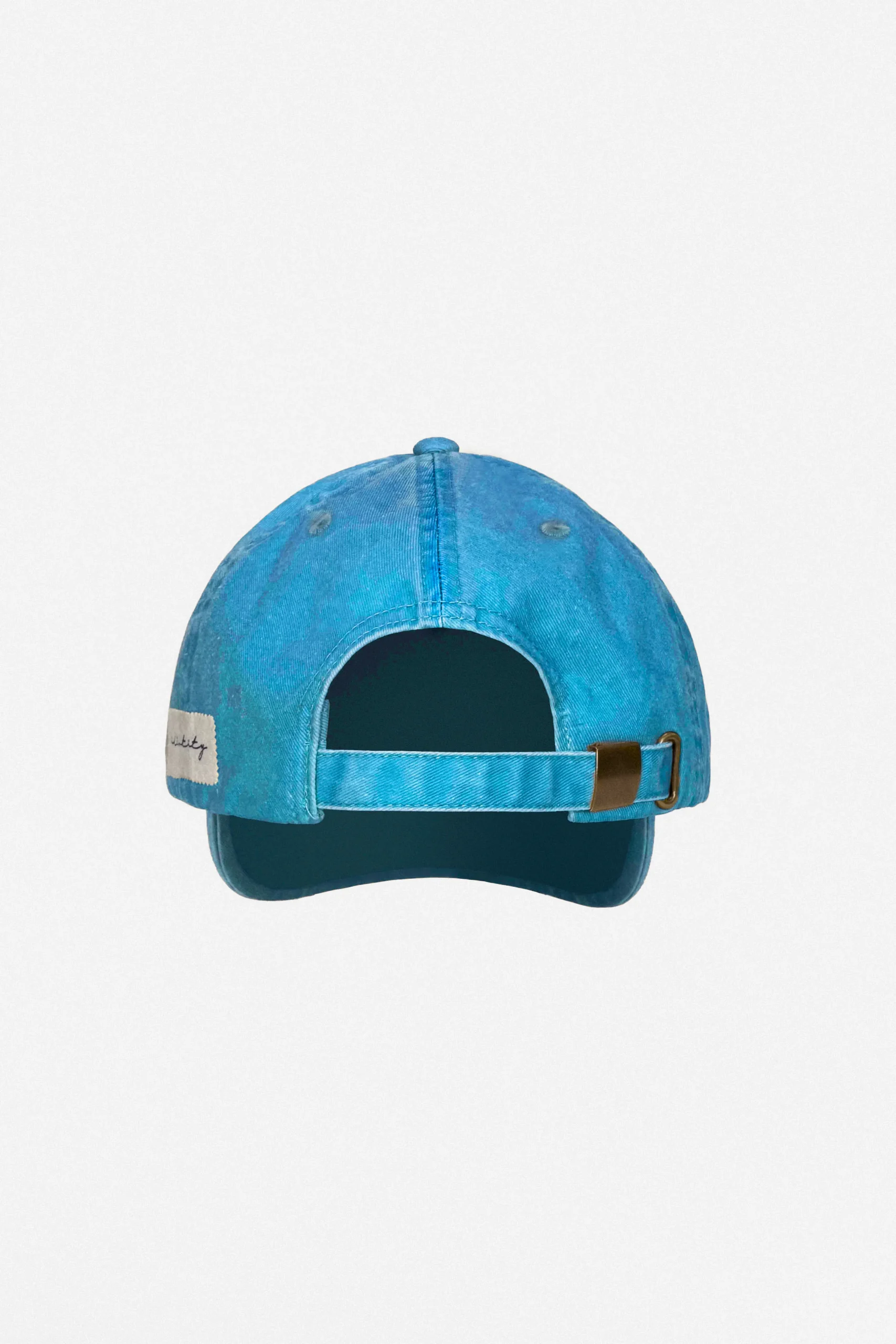 Cappello Baseball in Tela - Celeste - immagine 3