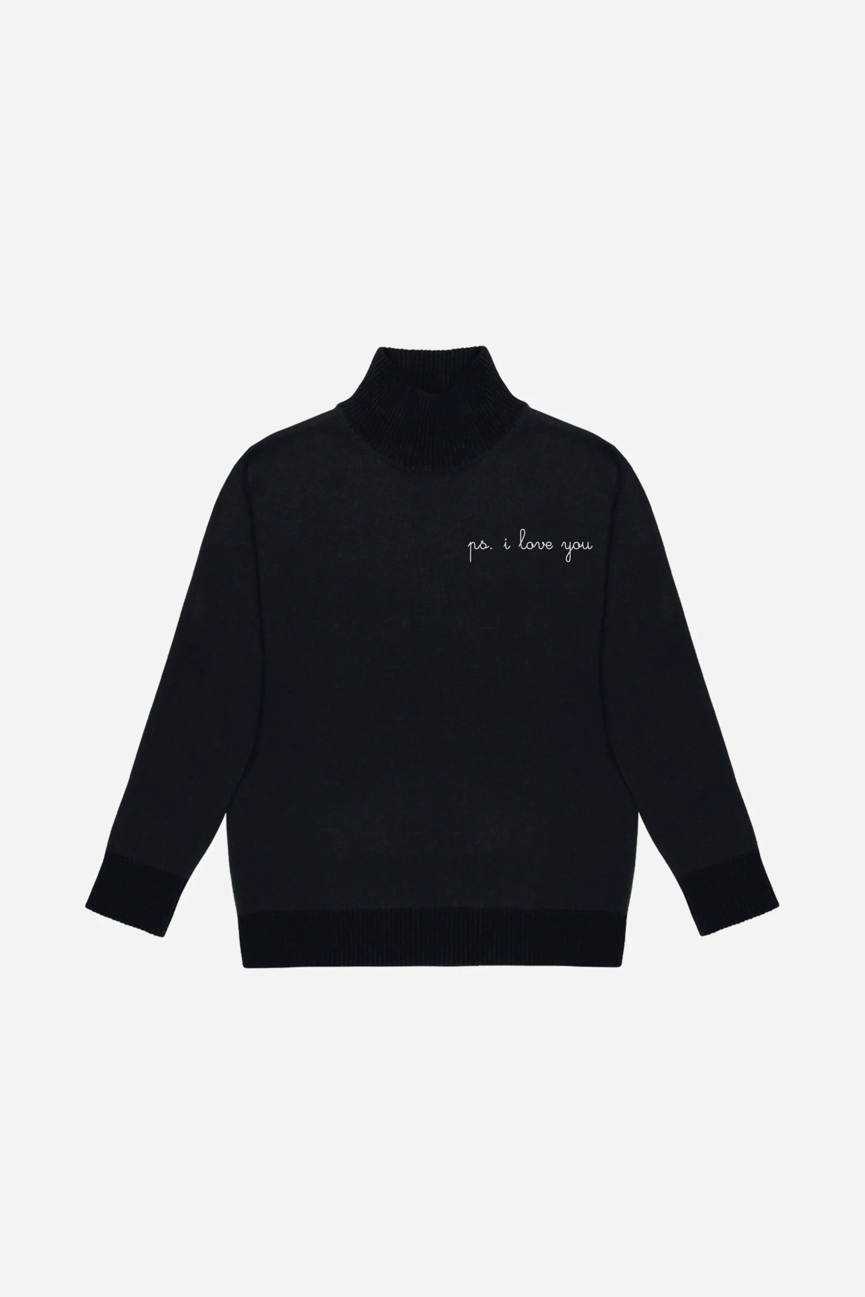 Collo alto in Cashmere - Ps I love you - immagine 2