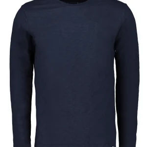 T-Shirt Uomo Manica Lunga Blu