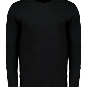 T-Shirt Uomo Manica Lunga Nero