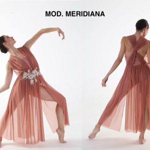 Abito con drappeggi Meridiana