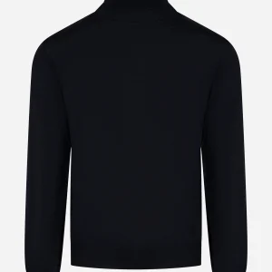 Dolcevita in lana finezza 16 Blu