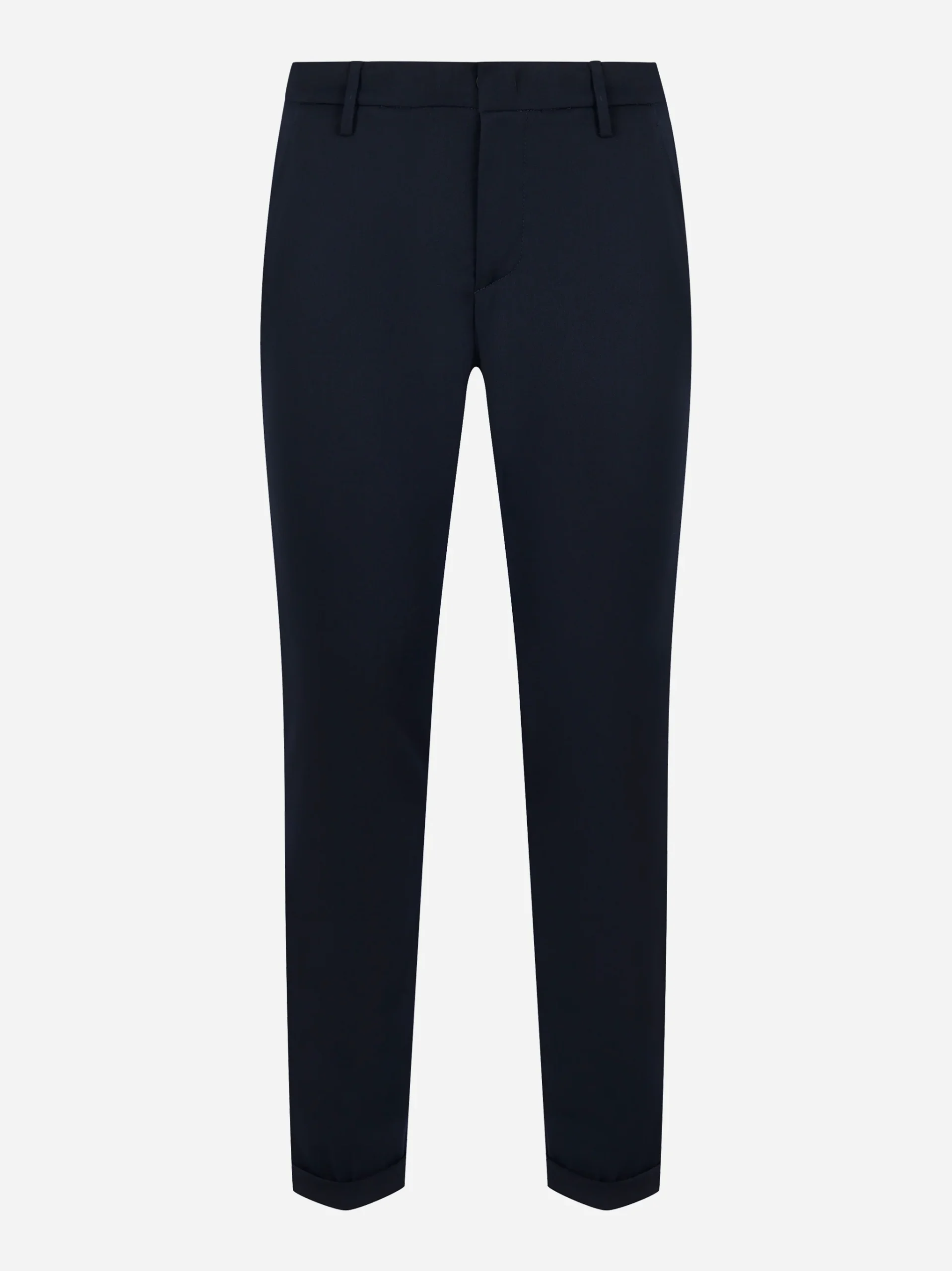 Pantalone Gaubert skinny fit in fresco lana stretch Blu - immagine 2