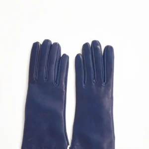 Alpo Guanti In Nappa Bluette Donna