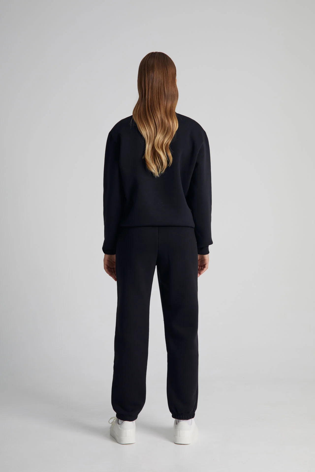 Felpa Girocollo Pesante - Nero - immagine 6