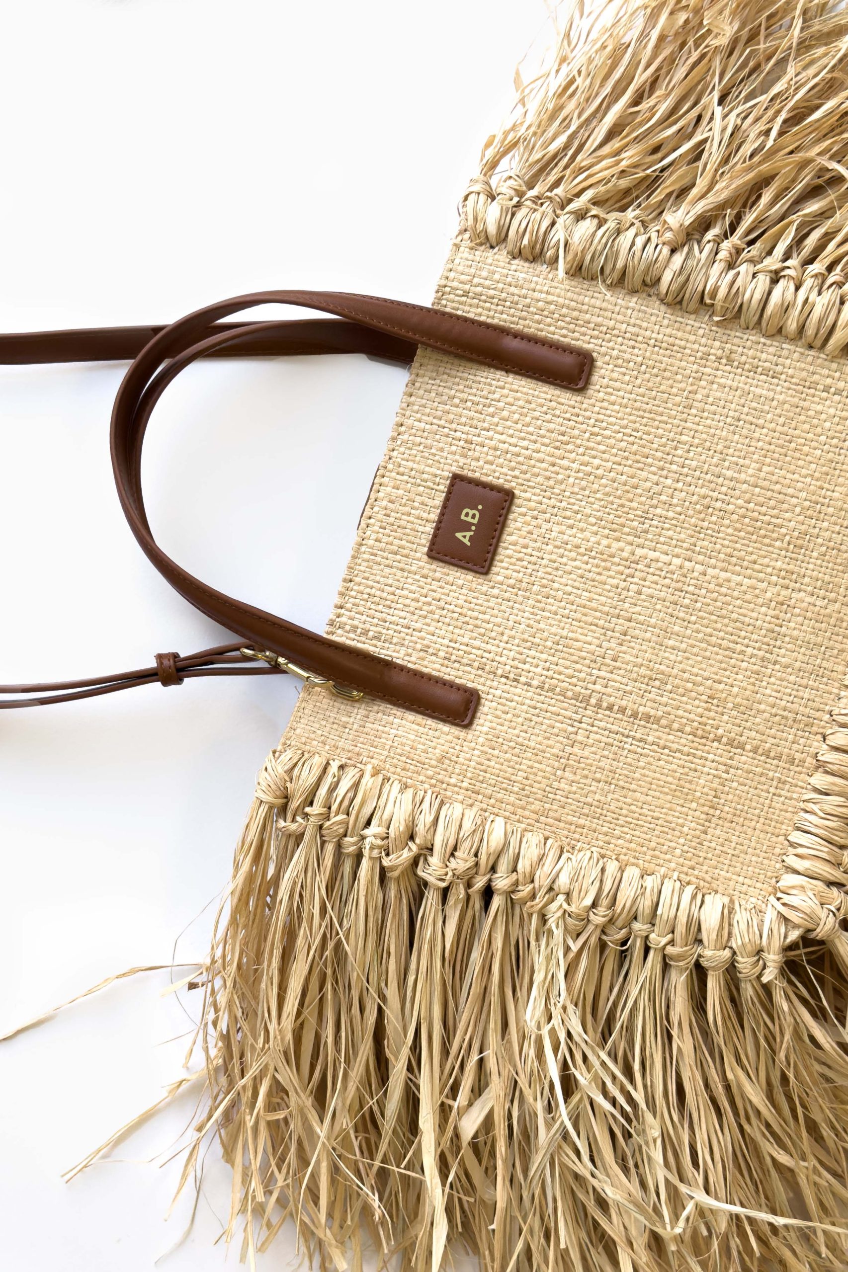 Borsa in Paglia con Frange - immagine 5