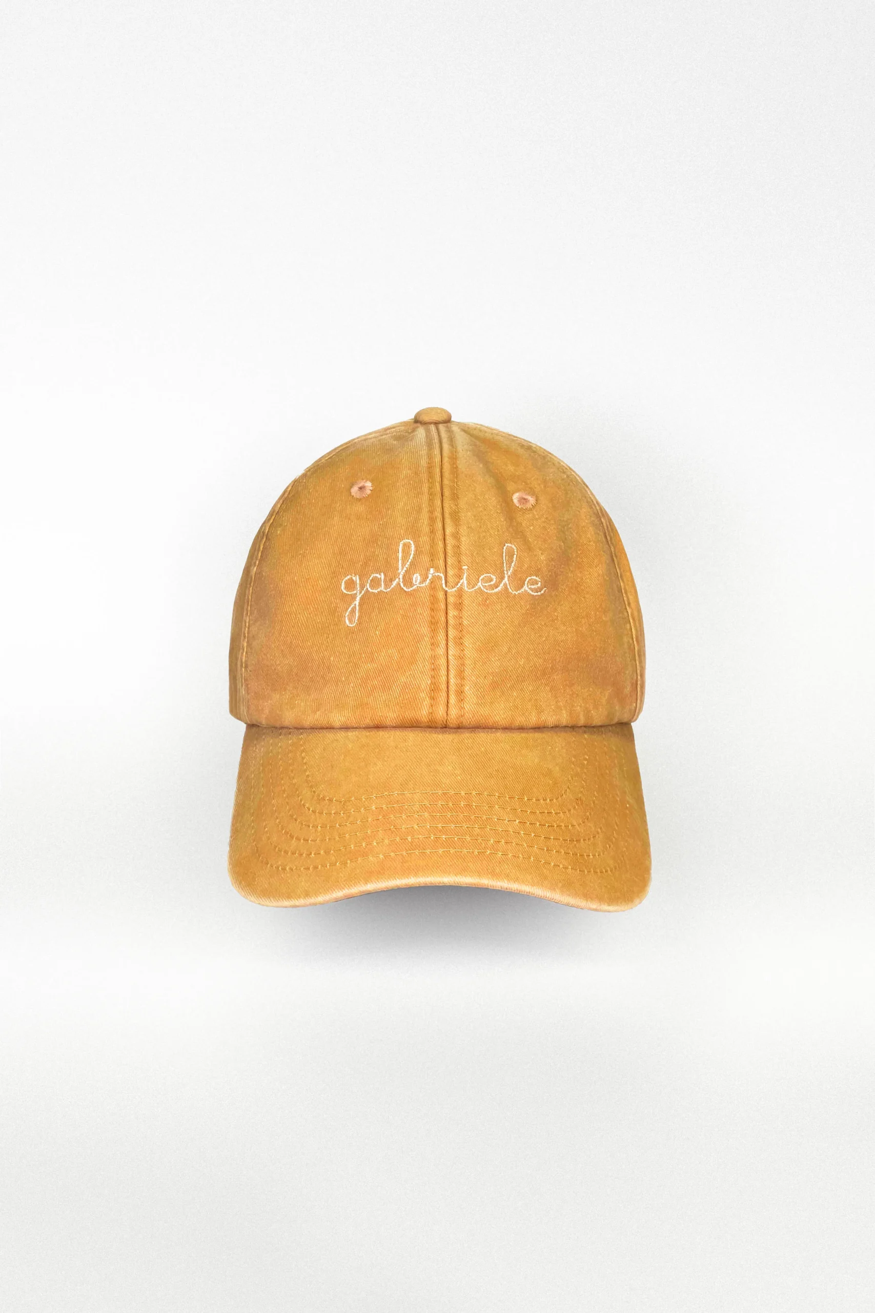 Cappello Baseball in Tela - Senape - immagine 2