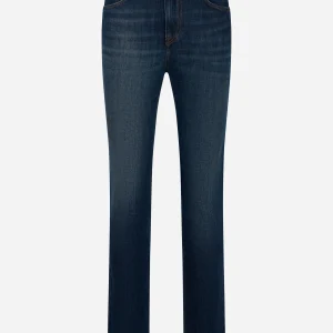 Jeans Stretch Loose Denim 12 Oz Alanis Blu