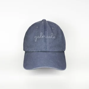 Cappello Baseball in Tela - Denim scuro