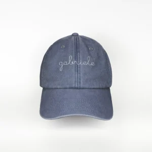 Cappello Baseball in Tela - Denim scuro