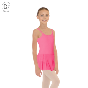 Body danza con gonnellino mod. Luna, taglie BAMBINA