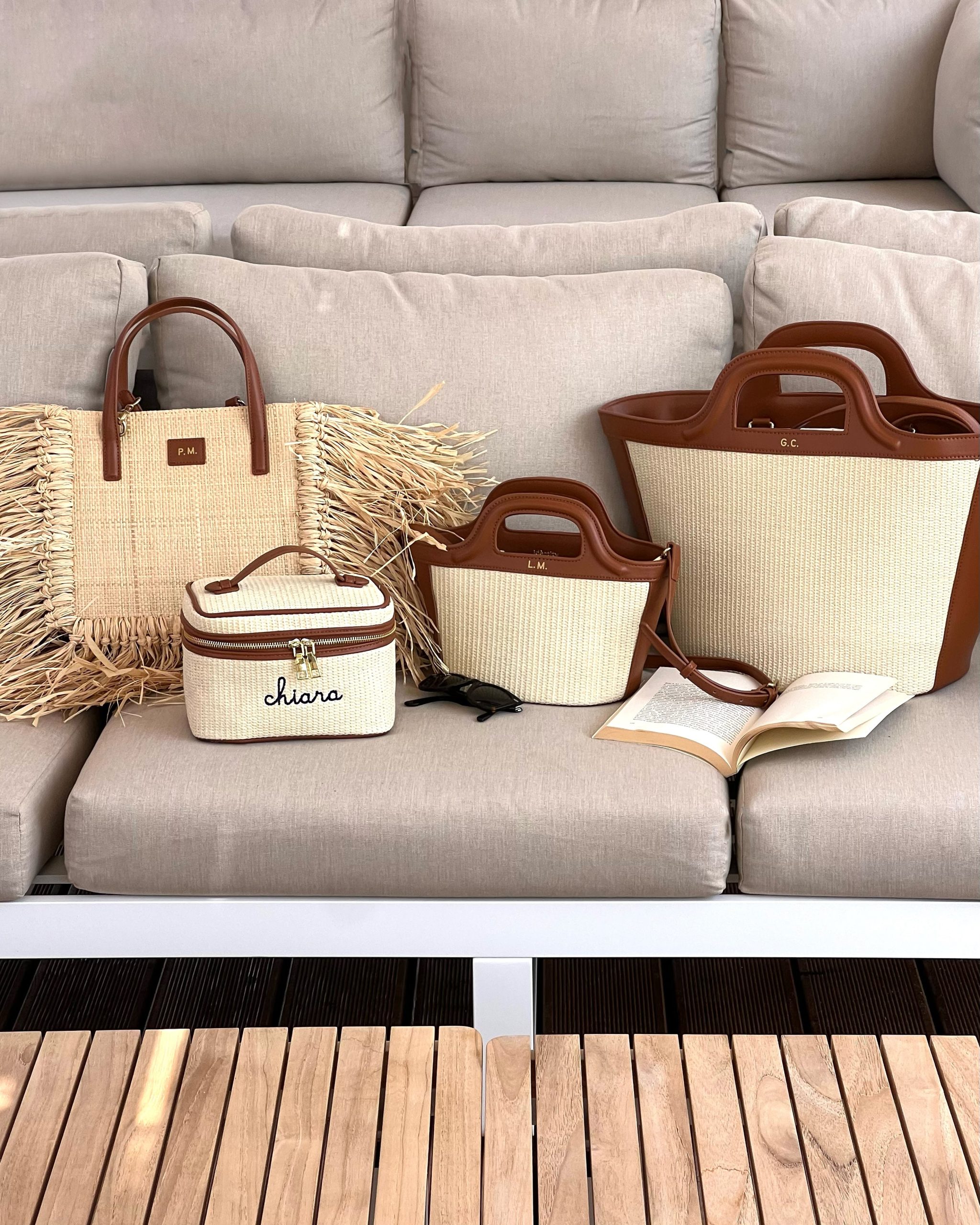 Borsa in Paglia con Frange - immagine 6