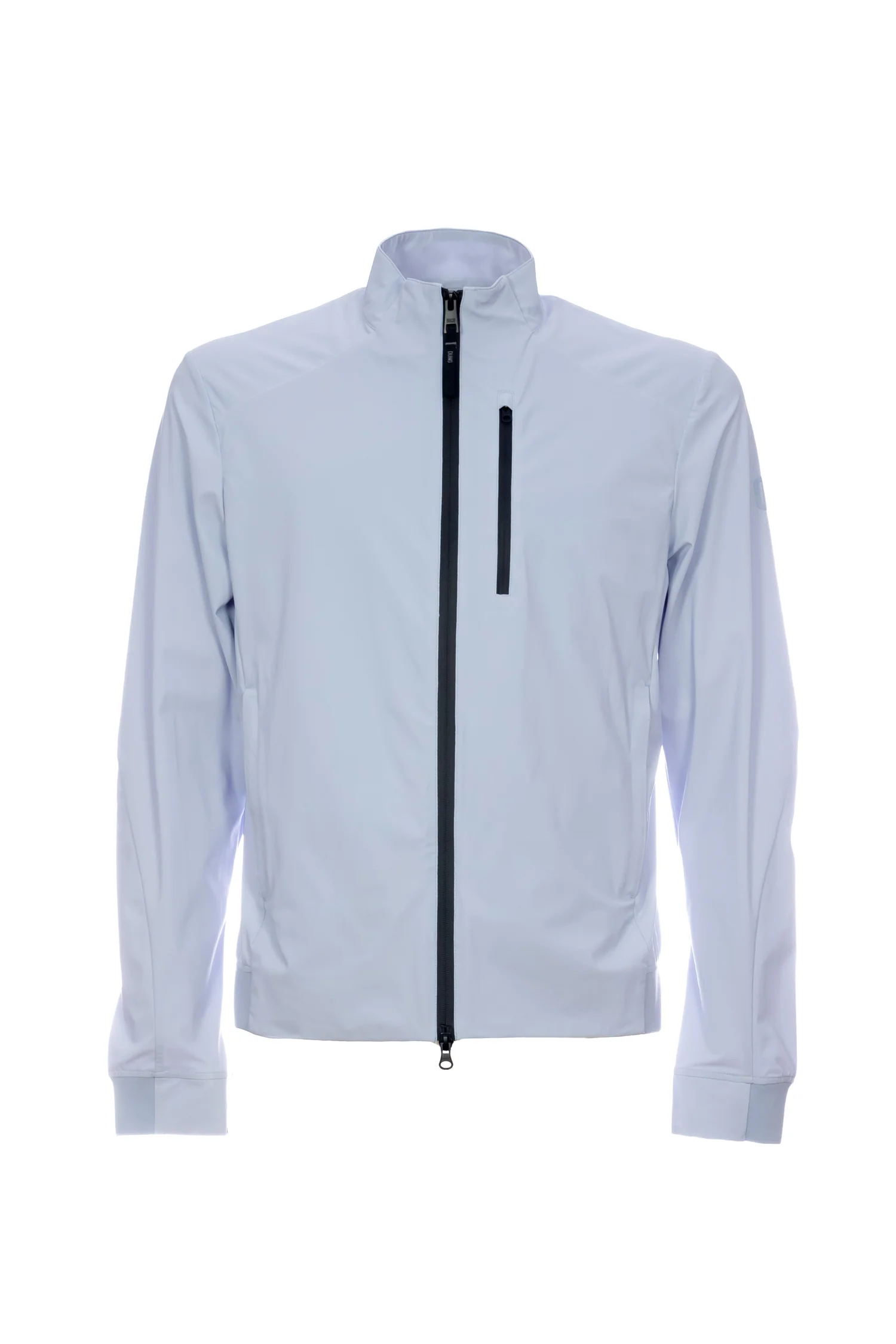 Bomber ripiegabile lavanda in tessuto bi-stretch in maglia - immagine 2