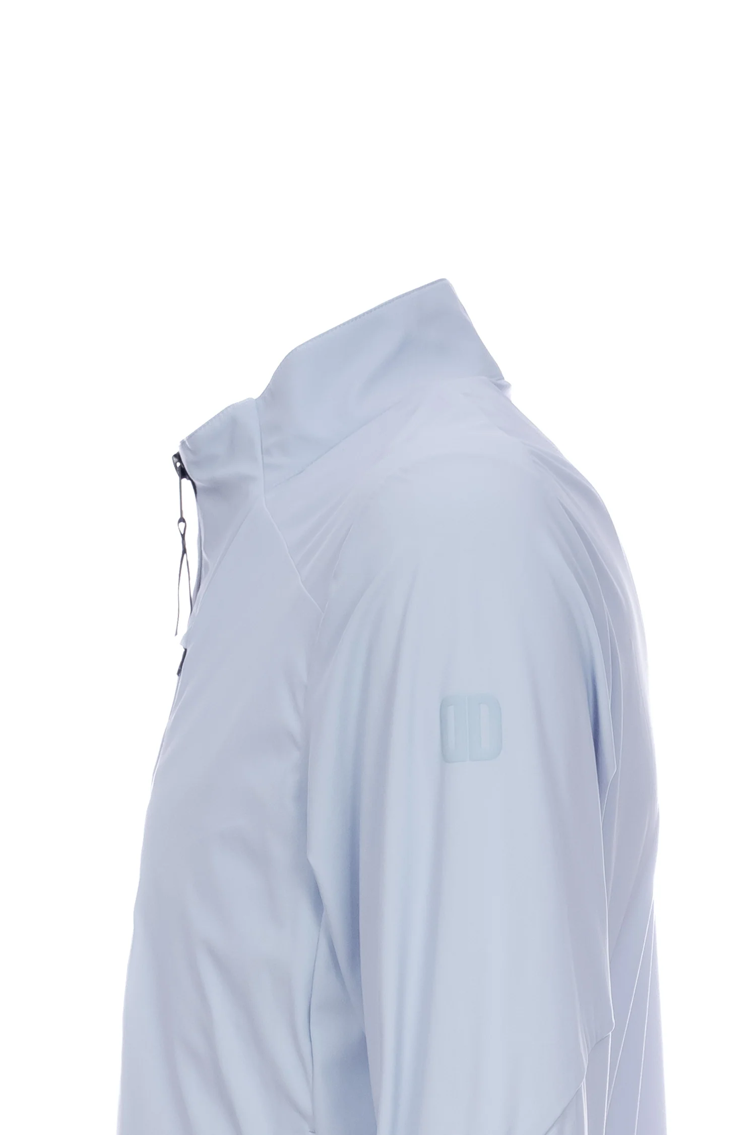 Bomber ripiegabile lavanda in tessuto bi-stretch in maglia - immagine 3