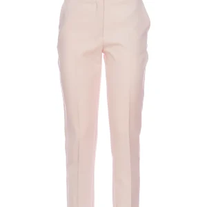 Pantaloni chino regular rosa in tessuto tecnico