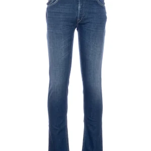 Jeans 5 tasche “ORVIETO-C” in denim stretch lavaggio medio 12