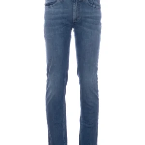 Jeans 5 tasche “JORDAN” in denim stretch lavaggio scuro