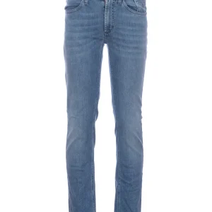 Jeans 5 tasche “JORDAN” in denim stretch lavaggio medio