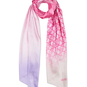 Stola glicine jacquard dégradé