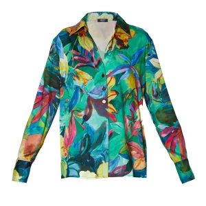 Camicia a fiori Liu Jo Better in twill