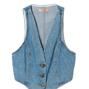 Gilet fitted in jeans