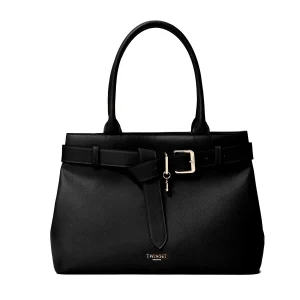 Borsa shopper 'Voyage' nera con cinturino