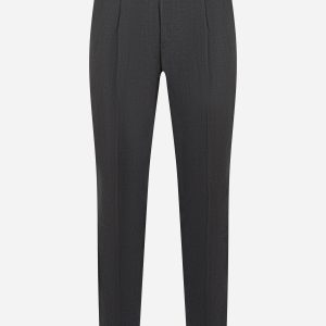 Pantalone Rebel carrot fit in lana stretch Grigio