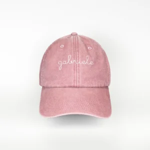 Cappello Baseball in Tela - Rosa
