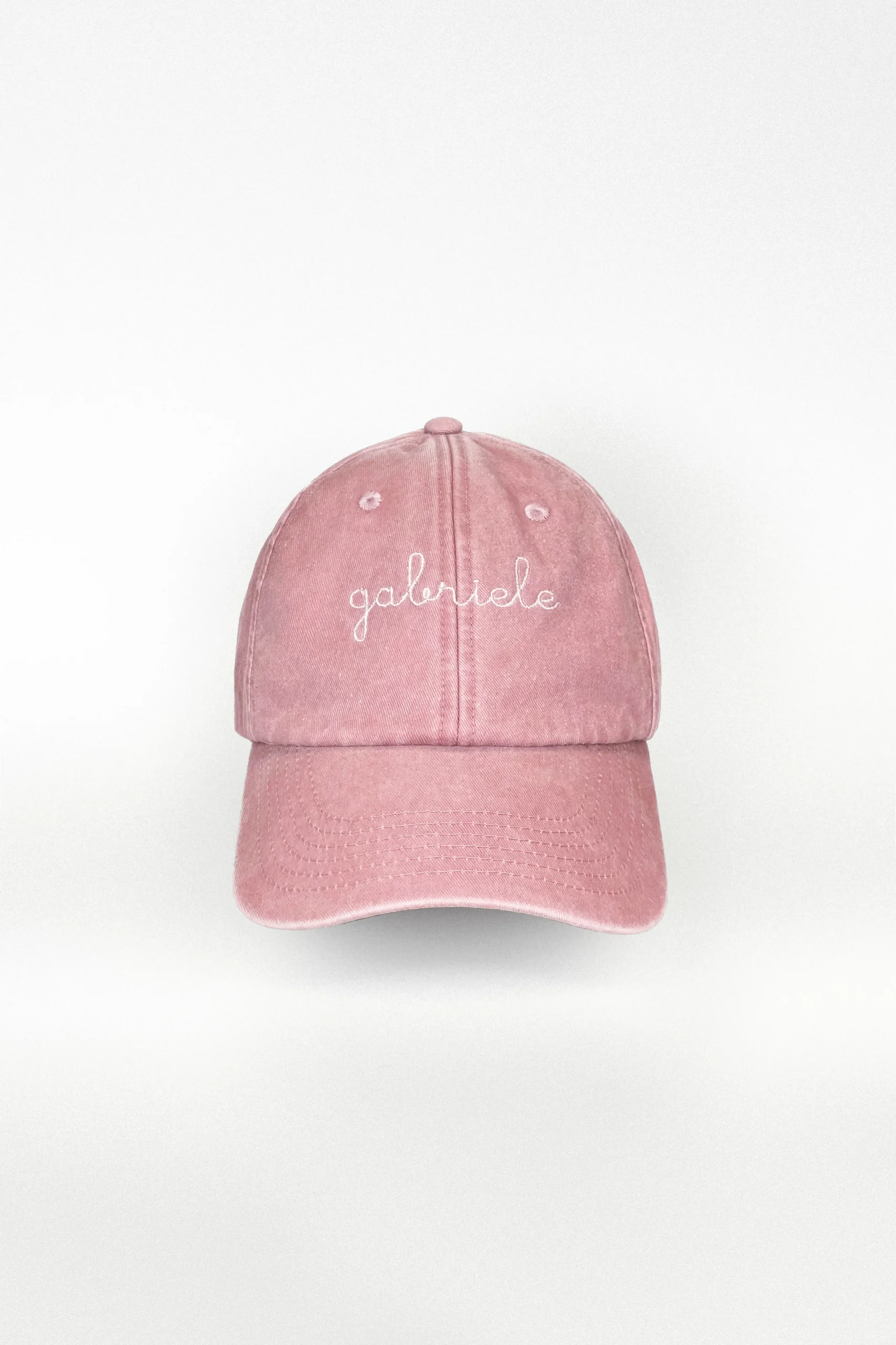 Cappello Baseball in Tela - Rosa