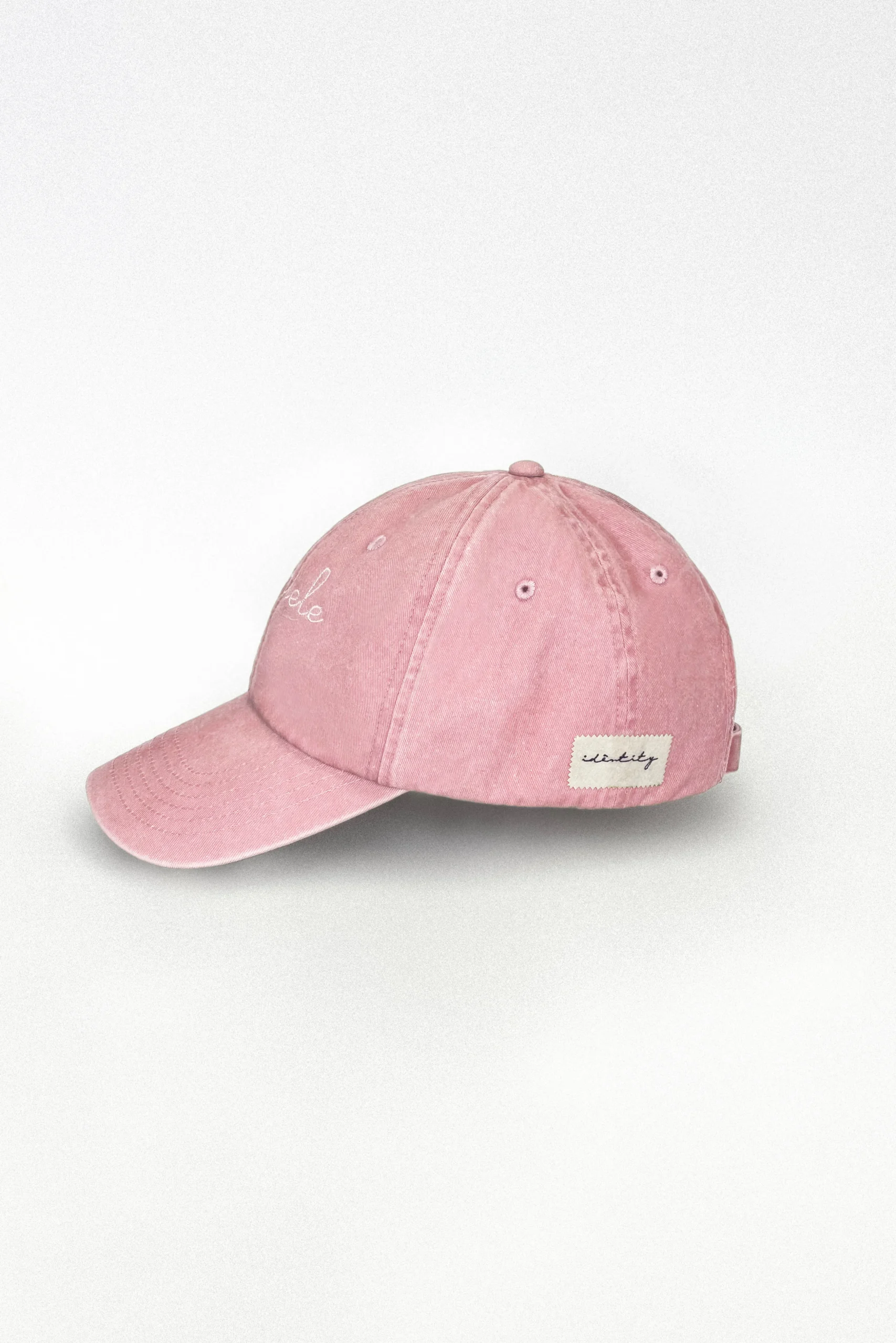Cappello Baseball in Tela - Rosa - immagine 3