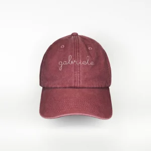 Cappello Baseball in Tela - Rosso