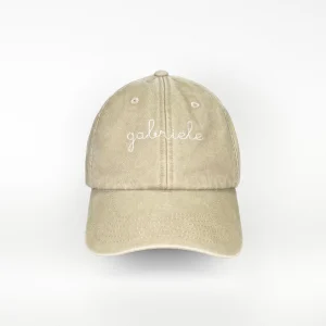 Cappello Baseball in Tela - Sabbia