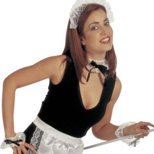 Set cameriera con spolverino