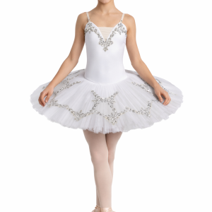 Tutù 7 veli con decorazioni argento